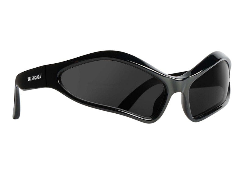 Balenciaga Fennec Oval Sunglasses Black (768054T00071000)