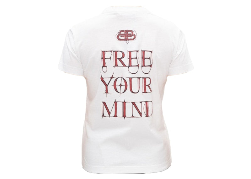 Balenciaga Free Your Mind T-shirt White