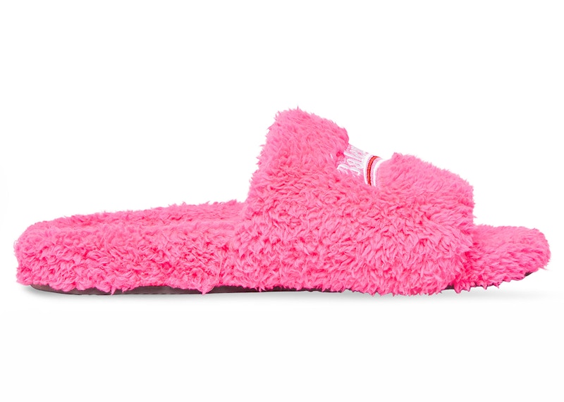 Balenciaga Furry Slide Pink (Women's)