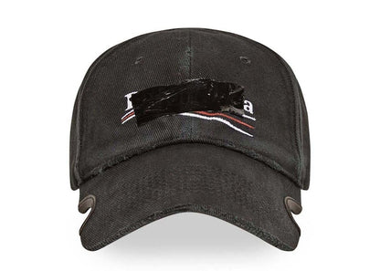 Balenciaga Gaffer Cap Black