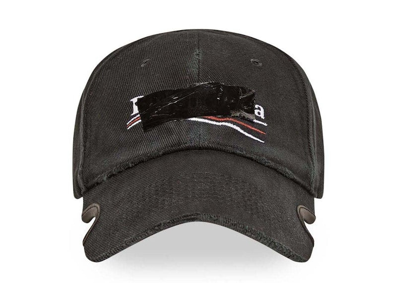 Balenciaga Gaffer Cap Black