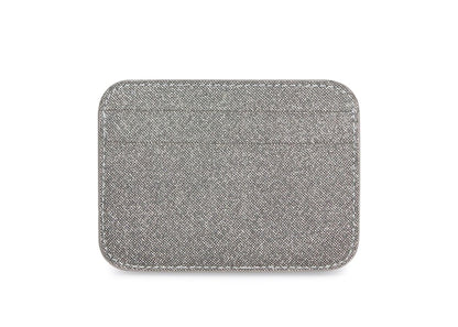 Balenciaga Glitter Cash Card Holder (4 slot) Grey