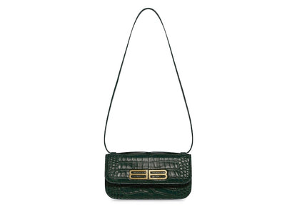 Balenciaga Gossip Shoulder Bag Small Forest Green