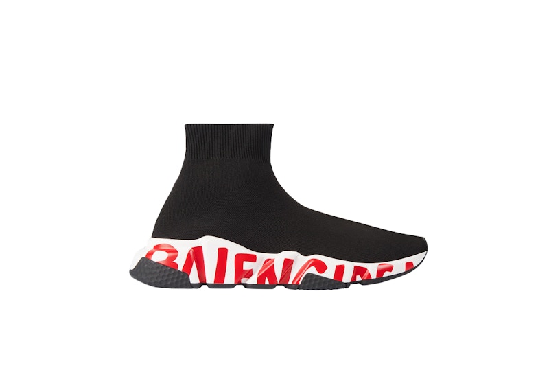 Balenciaga Graffiti Speed Red Sole (Women's)