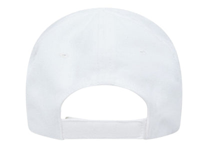 Balenciaga Hand Drawn BB Icon Velcro Tab Baseball Cap White/Black