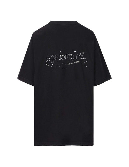 Balenciaga Hand Drawn Political Campaing Tee Black