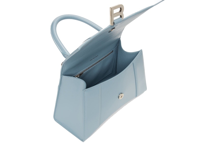 Balenciaga Hourglass Bag Small Blue