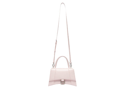 Balenciaga Hourglass Small Top Handle Bag Rosa