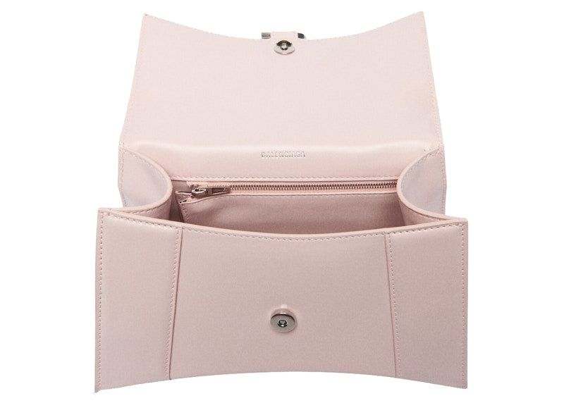 Balenciaga Hourglass Small Top Handle Bag Rosa