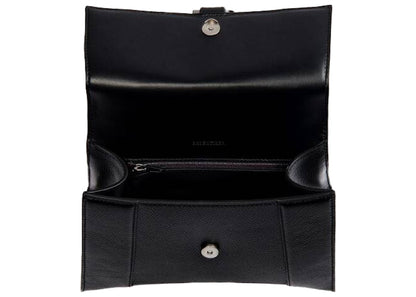 Balenciaga Hourglass Top Handle Bag Small Black