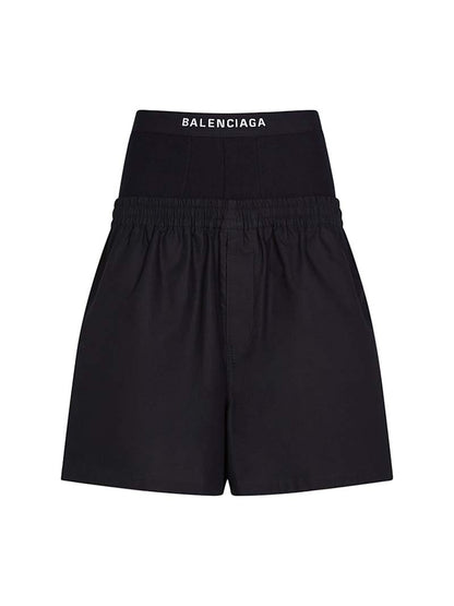 Balenciaga Hybrid Boxer Shorts Black