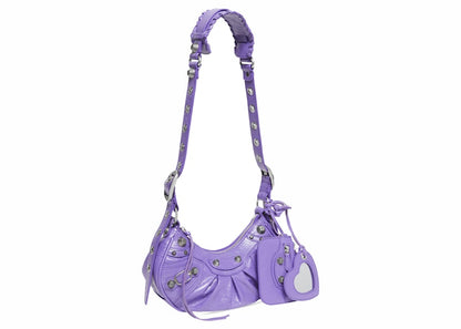 Balenciaga Le Cagole Shoulder Bag XS Purple