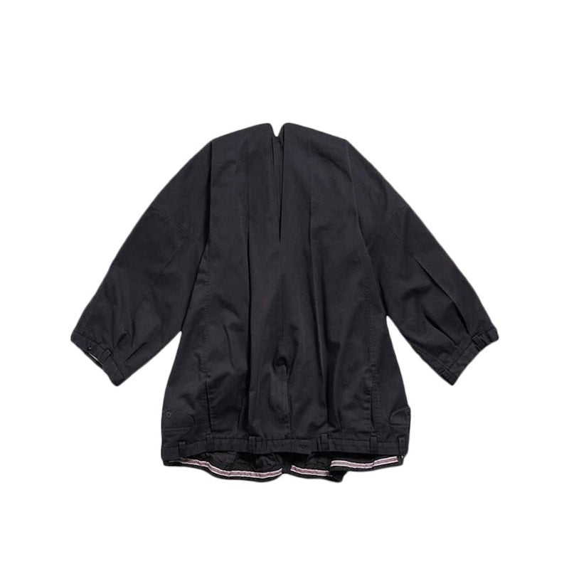 Balenciaga LS Vareuse Dress Navy