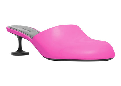 Balenciaga Lady 50mm Mule Pink Leather