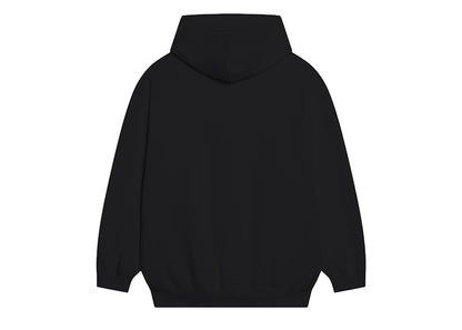 Balenciaga Languages Medium Fit Hoodie Black Multi