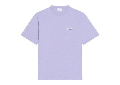 Balenciaga Large Fit T-Shirt Purple