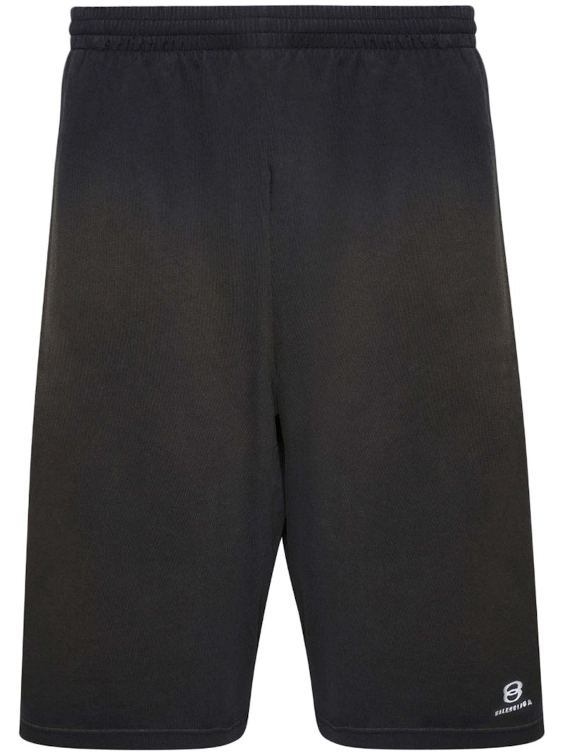 Balenciaga Large Shorts Faded Black/White