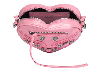 Balenciaga Le Cagole Heart Mini Bag Pink