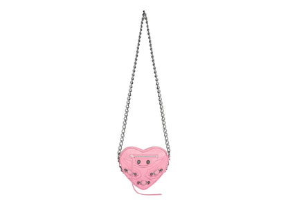Balenciaga Le Cagole Heart Mini Bag Pink