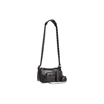 Balenciaga Le Cagole Mens XS Flap Bag Black