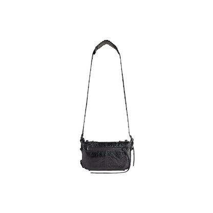 Balenciaga Le Cagole Mens XS Flap Bag Black