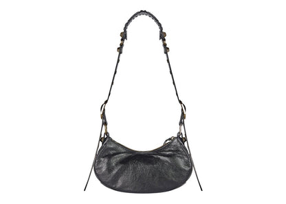 Balenciaga Le Cagole Shoulder Bag XS Black Arena