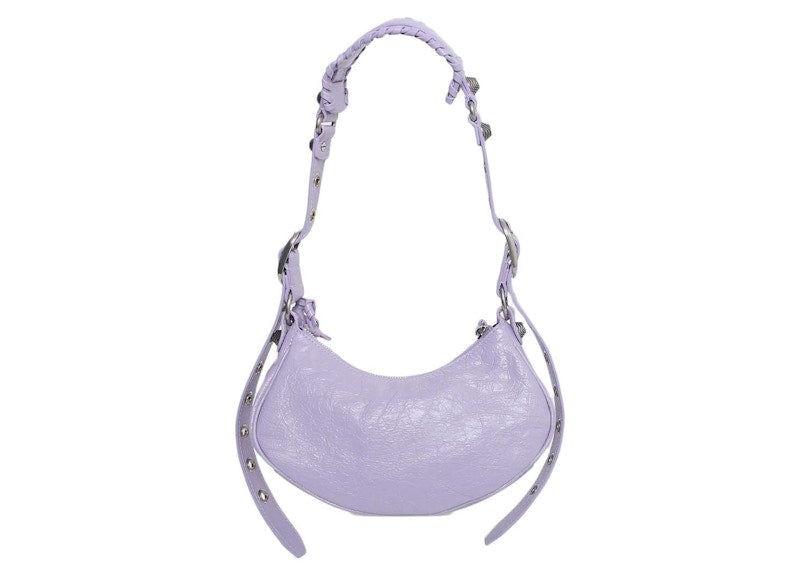 Balenciaga Le Cagole Shoulder Bag XS Lilac