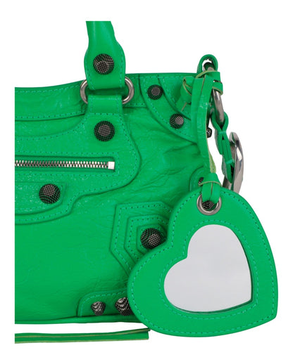 Balenciaga Le Cagole Small Shoulder Bag Vivid Green