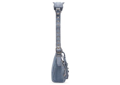 Balenciaga Le Cagole XS Shoulder Bag Demin Blue