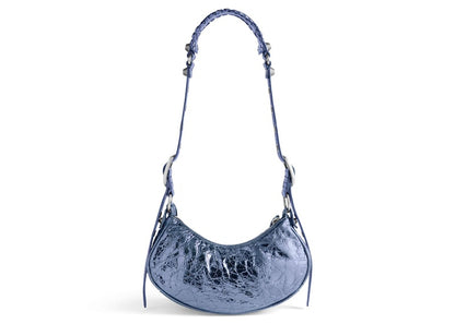 Balenciaga Le Cagole XS Shoulder Bag Metallized Purple