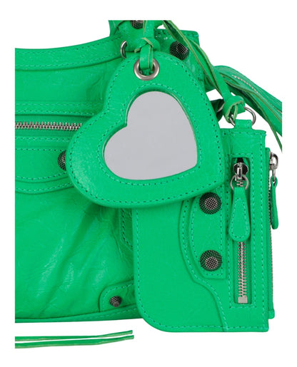 Balenciaga Le Cagole XS Shoulder Bag Vivid Green