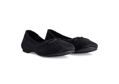 Balenciaga Leopold Ballerina Black Satin (Women's)