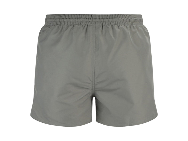 Balenciaga Logo Printed Swim Shorts Grey