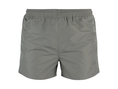 Balenciaga Logo Printed Swim Shorts Grey