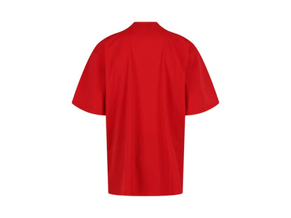 Balenciaga Logo Swim Shirt Red
