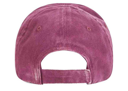 Balenciaga Logo Visor Cap Purple