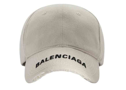 Balenciaga Logo Visor Cap (Women) White