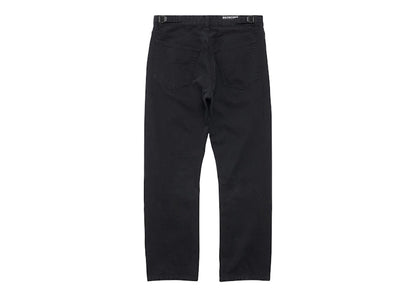 Balenciaga Loose Fit Buckle Pants Black