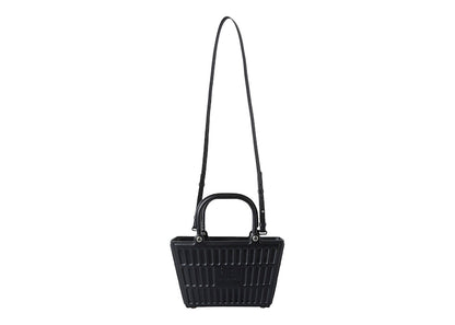 Balenciaga Mag Basket Tote Bag Black