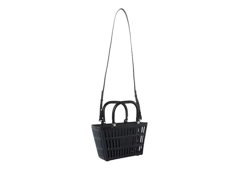 Balenciaga Mag Basket Tote Bag Black