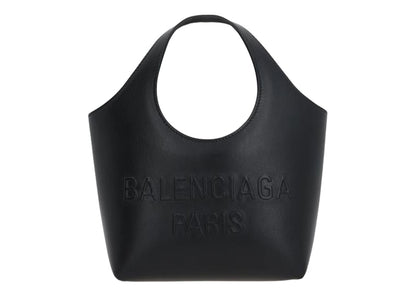 Balenciaga Mary-Kate XS Smooth Leather Handbag Black