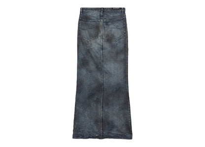 Balenciaga Maxi Skirt Light Blue