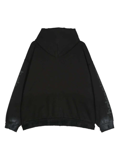 Balenciaga Medium Fit Hoodie Faded Black