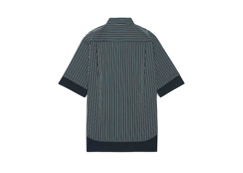 Balenciaga Mens BB Icon Layered Shirt Black