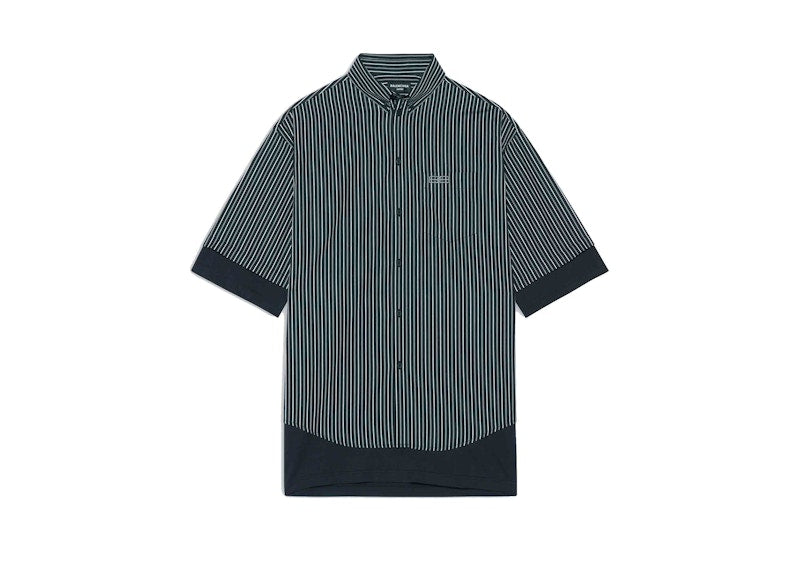 Balenciaga Mens BB Icon Layered Shirt Black