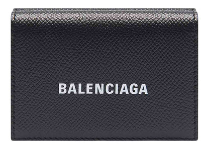 Balenciaga Men's Cash Wallet Mini Black/White