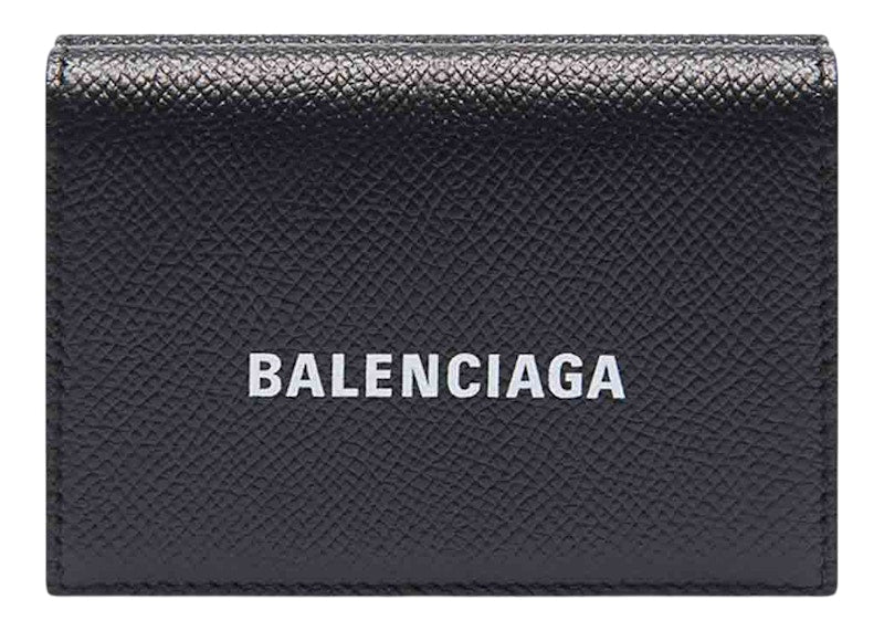 Balenciaga Men's Cash Wallet Mini Black/White