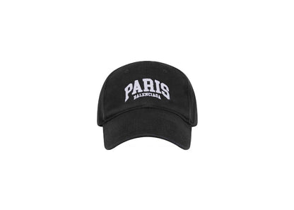 Balenciaga Mens Cities Paris Cap Black