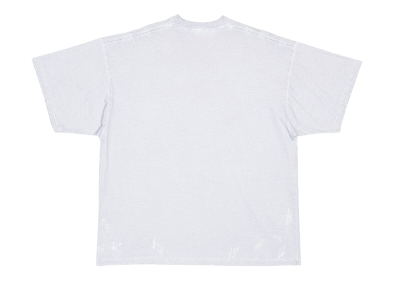 Balenciaga Metal Vintage Oversized T-Shirt White/Multi