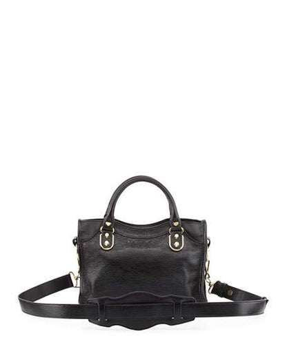 Balenciaga Metallic Edge City Mini Black